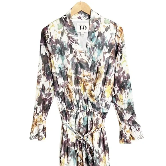 The Jetset Diaries TJD Carnaby Wrap Asymmetrical Dress - Picture 4 of 7